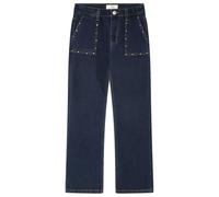 SPRINGFIELD Kick Flare Studded Pantalon, Bleu, 9-10 Ans Fille
