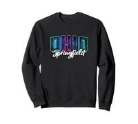 Springfield Ohio USA Souvenir Graphique rétro années 90 Sweatshirt