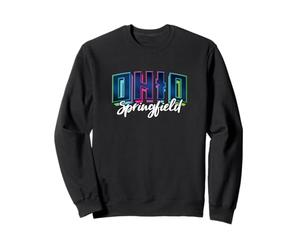 Springfield Ohio USA Souvenir Graphique rétro années 90 Sweatshirt
