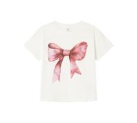 SPRINGFIELD Polo CTA MC Fantasia Lazo, Blanc Standard, 8 Ans pour Fille