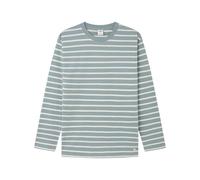 SPRINGFIELD T-Shirt à Rayures pour Homme, Bleu régate, L