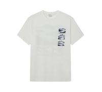 SPRINGFIELD T-shirt Ink Mountain pour homme, blanc ivoire, XL