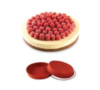 SPRINGFORM Ø 24 cm Moule à gâteau Moule à pâtisserie Silikomart Rond en silicone Rouge