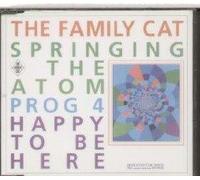 SPRINGING THE ATOM CD UK DEDICATED 1993 3 TRACK B/W PROG 4 AND HAPPY TO BE HERE (FCUK004CD)