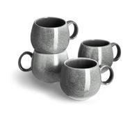 SPRINGLANE Vaisselle, service de table en faïence (Tasses en Grès, 4 piéces)
