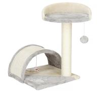 SPRINGOS Arbre à chat avec plateforme, balle, souris, pont, 47 cm
