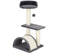 SPRINGOS Arbre à chat avec poteaux en sisal, plateformes, pont, balle, 67 cm