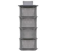 SPRINGOS Armoire en tissu 120 x 30 x 30 cm | Étag?re en tissu - 6 étag?res | Étag?re suspendue en tissu pour armoires | Organisateur de rangement | Organiseur de rangement