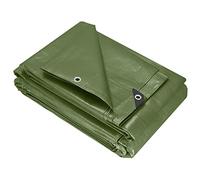 Springos - Bâche de protection en tissu imperméable - 6 x 8 m - PE 120 g/m² - Pour bois de cheminée, meubles de jardin, bâche de construction