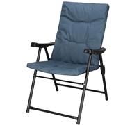 SPRINGOS Chaise longue pliable résistante aux intempéries - Chaise longue de jardin extra haute avec oreiller ergonomique et fonction couchage - Chaise longue de relaxation pour balcon, camping et