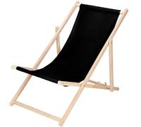 Springos® Chaise Longue Pliante En Bois Transat De Plage Chaise Relax Jusqu¿À 120 Kg Chaise Longue Pliable 58 X 92 X 62 Cm Multicolore