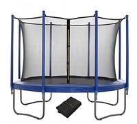 SPRINGOS Filet de sécurité intérieur pour Trampoline diamètre 305 cm pour Trampolines avec 8 poteaux Hauteur 180 cm Filet Anti-Chute Accessoires pour Trampolines pièce de Rechange