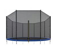 SPRINGOS Filet extérieur pour Trampoline 6 poteaux et 305 cm Hauteur 180 cm Filet de sécurité Filet antichute Accessoires pour Trampoline