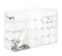 Springos - Lot de 100 boules de sapin de Noël - Avec pointe et différentes formes en cônes véritables