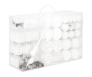 Springos - Lot de 100 Boules de Sapin de Noël - avec Pointe et différentes Formes en cônes véritables