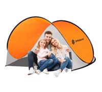 Springos® Pop Up Tente De Plage Abri De Plage Pliable 200 X 120 Cm Automatique Instantané Sac De Transport