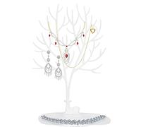 SPRINGOS Présentoir à bijoux - Arbre à bijoux pour colliers, bagues - Design bois de cerf
