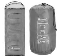 SPRINGOS Sac de Couchage 73 x 210 cm avec Sac de Rangement Momie Outdoor Randonnée Pique-Nique Camping Festival Couverture avec Capuche