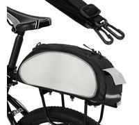 SPRINGOS Sacoche de vélo pour Porte-Bagages Sacoche Simple Sacoche arrière 21 x 40 cm