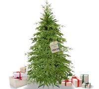 SPRINGOS Sapin de Noël artificiel 180 cm - Modèle d'arbre artificiel comme vrai avec support - Réplique de l'épicéa - Élégant sapin de Noël en plastique