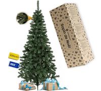 SPRINGOS Sapin de Noël Sapin de 220 cm Artificiel Fidèle à la Nature Sapin de Noël Support métallique