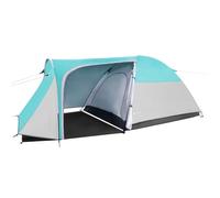 SPRINGOS Tente de Camping Tunnel pour 3 Personnes avec Vestibule et Espace de Couchage incluant Sac de Transport Piquets et Cordes de Haubanage