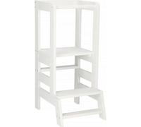 Springos® Tour D'apprentissage Et Observation Pour Enfants, Kitchen Helper, Made In Eu - Blanc Multicolore