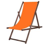 SPRINGOS Chaise Longue Chaise de Jardin Pliante en Bois imprégné Pliable Chaise de Relaxation Chaise de Camping Chaise de Plage en hêtre