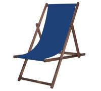 Springos® Transat De Jardin Imprégné Chaise Longue Pliante En Bois De Plage 120 Kg Multicolore