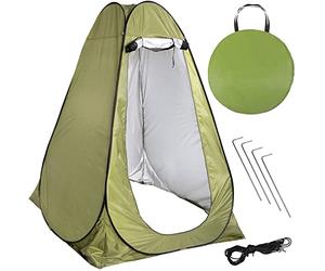 SPRINGOS Vestiaire de Plage Multifonctionnelle 120 x 120 x 190 cm Tente d'habillage Tente de Douche Tente instantanée Sac de Transport Pop Up Toilette Cabinet de Changement