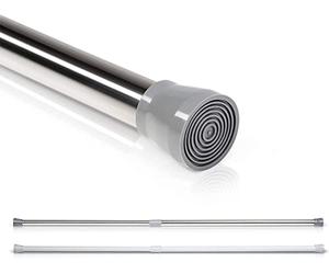 Springreen Tringle Télescopique - Universelle Extensible pour Rideau de Douche, Barre de Rideau, Barre de Tension - Installation sans Perçage, Longueur Facilement Réglable