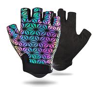 Springs Gants de Gym avec Support de Poignet Gants de Levage de Poids for Femmes Gants d'exercice ventilé Pauvre Palm Protection Pas de callosités Super légères for la Formation Continue (Color : L)