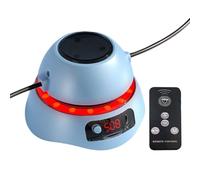 Springseilgerät - 6 Zoll Intelligentes Springseilgerät | ABS PU Nylon Fitness - Mit Fernbedienung 10 Geschwindigkeitsstufen kabelloser Musik Farblicht USB tragbar für Hėim Gym Outdoor Training