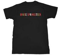Springsteen Bruce - T-Shirt # S Unisex Black # Logo [Import]