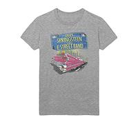 Springsteen Bruce - T-Shirt # XL Unisex Grey # Pink Cadillac [Import]