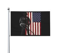 Springsteen Rock Singer Bruce Drapeau imprimé recto verso 3x5FT The Boss rock commémoratif drapeau cour/garage/concert fête décoration œillets métalliques collection de fans cadeau