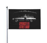 Springsteen Rock Singer Bruce Drapeau imprimé recto verso 3x5FT The Boss rock commémoratif drapeau cour/garage/concert fête décoration œillets métalliques collection de fans cadeau
