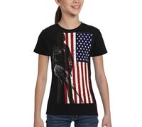 Springsteen Rock Singer Bruce T-Shirt ado The Boss Pochette d'album Classique T-Shirt Unisexe Ample en Coton Festival de Musique entourant Cadeau pour Les Fans Adolescents Small