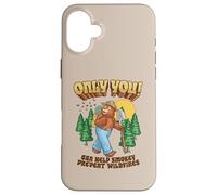 Springtime Smokey Bear Only You Hiking Coque pour iPhone 16 Plus