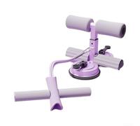 Springwillfly Appareil d'entraînement assis avec configuration à 6 tubes et réglages de hauteur réglables pour soutenir le développement progressif des muscles abdominaux (violet)