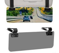 Springwillfly Bloc d'extension pour pare-soleil de voiture avec bras réglable et double clips pour une meilleure protection solaire dans la plupart des véhicules de tourisme