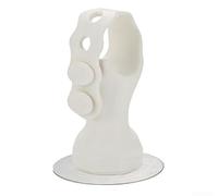 Springwillfly Butée de porte avec aimant intégré et sangle en silicone pour un positionnement fiable des portes dans les écoles, les hôtels et les immeubles d'appartements (blanc)