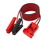 Springwillfly Câble de batterie 18 V pour kit de démarrage avec fil 12 AWG, coque ignifuge et boîtier en plastique ABS, noyau en cuivre pour une conductivité électrique et une sécurité améliorées