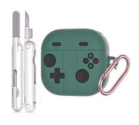 Springwillfly Coque en silicone souple avec motif de dessin animé amusant pour Samsung Galaxy Buds 4 Pro et compatible avec les modèles Galaxy Buds 4 (2026) (vert)