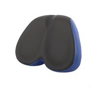 Springwillfly Coussin de selle de vélo en silicone avec couche imperméable et housse anti-poussière pour toutes les conditions météorologiques (taille unique, bleu)