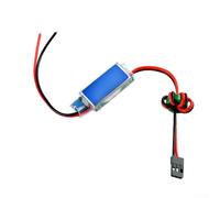 Springwillfly EBC Module d'alimentation à découpage UBEC 3 A 5 V pour modèles RC prenant en charge 2 batteries LiPo 6S avec indicateur d'état LED et design de blindage