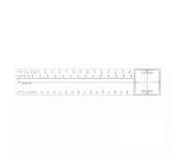 Springwillfly Instrument de navigation de vol CNP-3 avec design transparent translucide pour un affichage détaillé des graphiques non obstrués