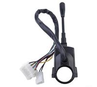 Springwillfly Interrupteur de clignotant pour colonne de direction automobile 0035458724 pour tracteurs plus anciens et véhicules de 1973 à 1991 avec changement de clignotant et bouton