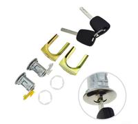 Springwillfly Jeu de clés de serrure de porte cylindrique 9170.Y8 en métal compatible avec C1 107 pour Toyota Aygo 2005-2014
