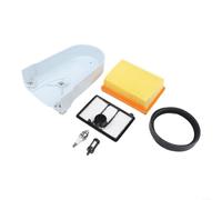 Springwillfly Kit de protection de ceinture avant et d'entretien pour scies à béton TS800 avec filtre à air à courroie, pré-filtre à carburant et pièce d'allumage pour une utilisation continue